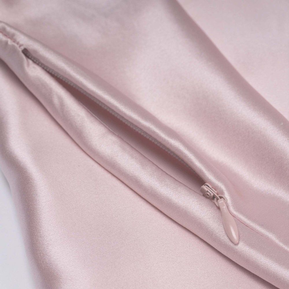 Hush 100% Pure Mulberry Silk 22 -Momme Pink Queen Pillowcase Sold out ev… - Picture 5 of 16